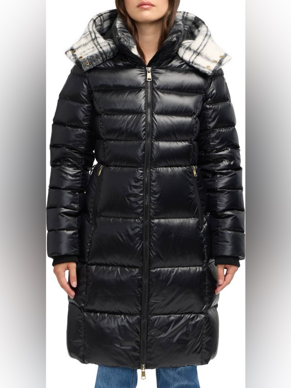 SCOTCH & SODA Willemina Quilted Duck Coat